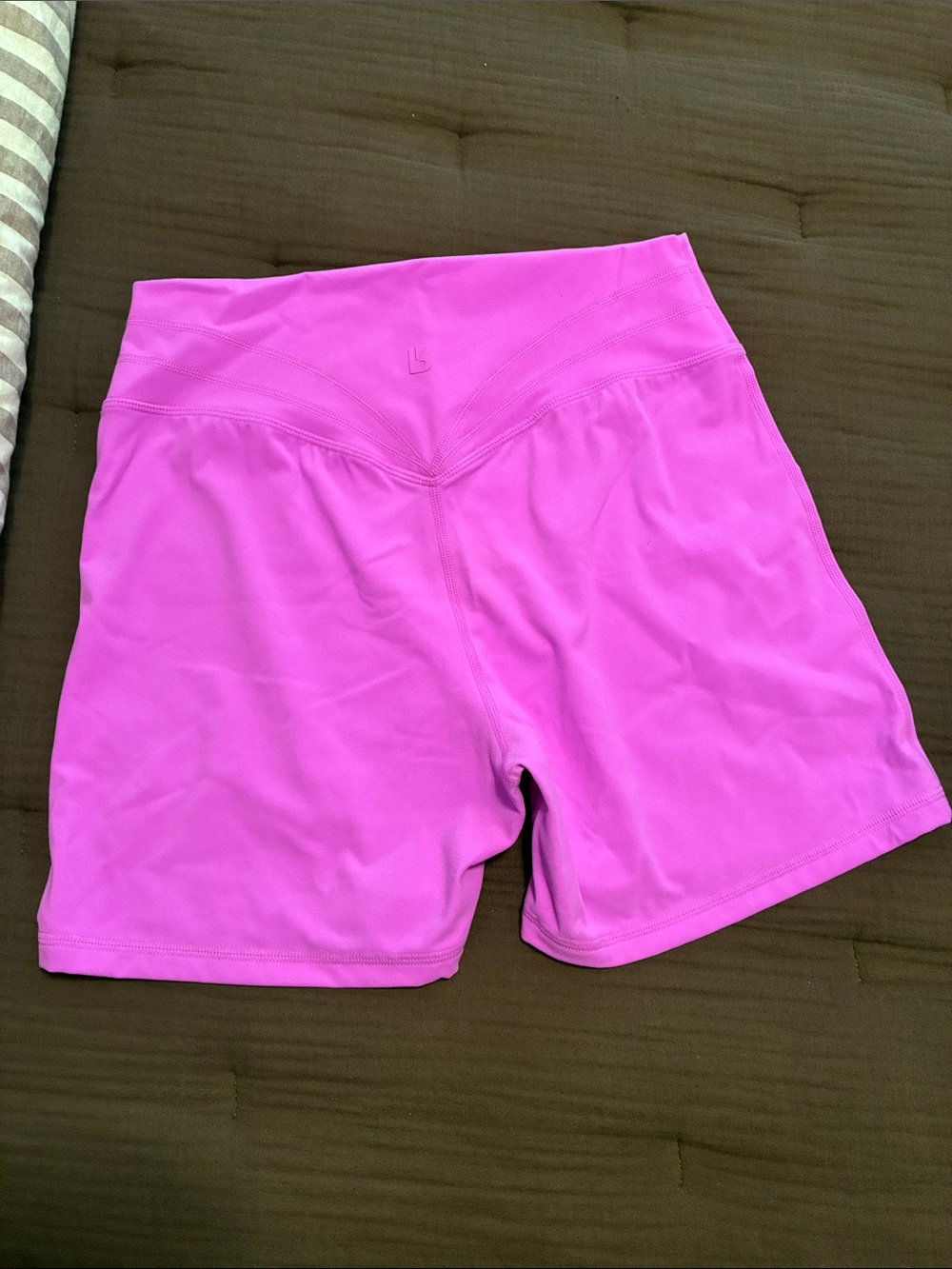 Buff bunny Women’s High-Waist Performance Shorts — Pink